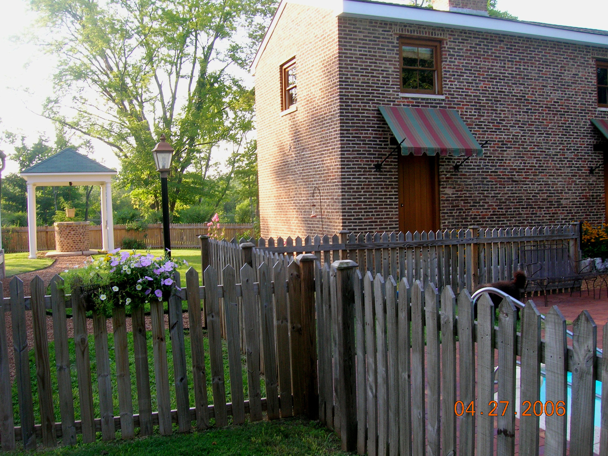 Landscaping Fence Gazebo